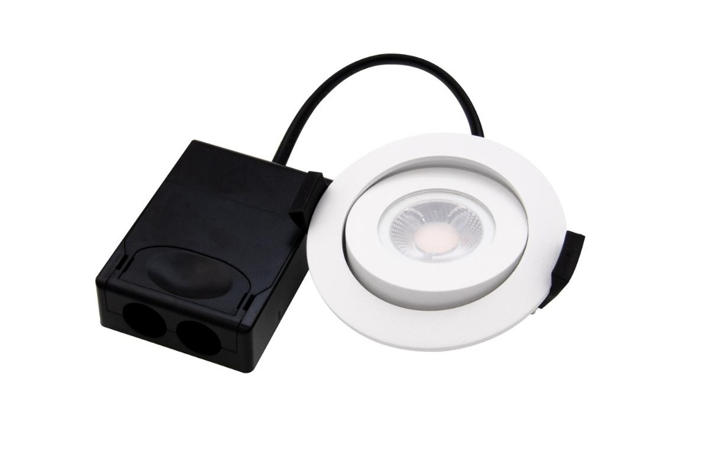 DIOSPOT 25 DOB hvid 6W 927/930 350lm 55°