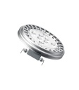 Philips LED AR111 10W(50W) 830 645lm 24° 12V Dim Sort/Sølv G53