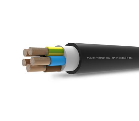 KABEL 5G2,5 RZ1-K FLEX 500M TR.SORT B2CA