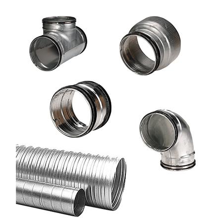 LINDAB RØRPAKKE 12 100-150M2 MAX Ø125 2M