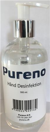 HÅND DESINFIKTION 300 ML MED PUMPE