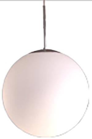 GLOBE CAFE GLASKUPPEL Ø400 OPAL