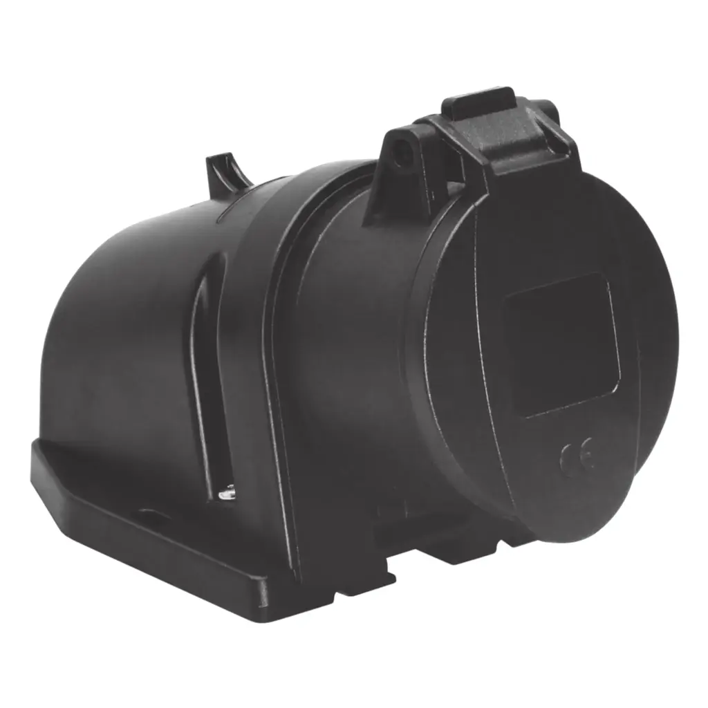 VÆGUDTAG STAGE, 16A, 2P+J, 6H, 230V, IP44