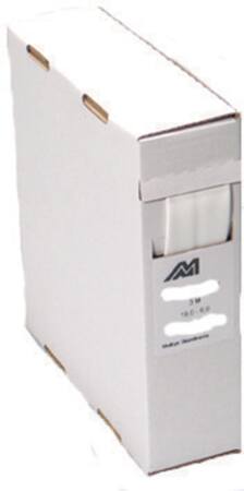 KRYMPESLANGE UL 19/6 HVID BOKS 3M