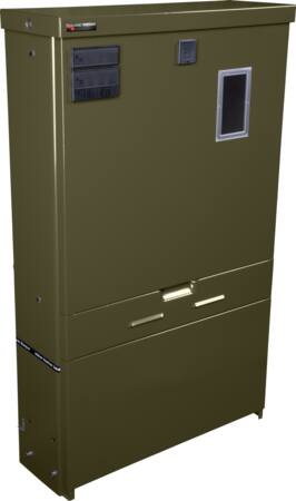 Triarca automation KSE KSEØ 30 27 09 klasse II tom kapsling med rude 700x595x198