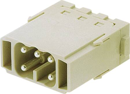 MODULAR 5 POLET FJEDERKLEMME MALE