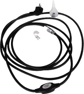 LIT230 KABEL 1500LM 4M SORT H05 IP67