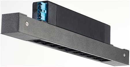 HYBRID BRICK 20W 4K 1746LM SORT 45° DALI