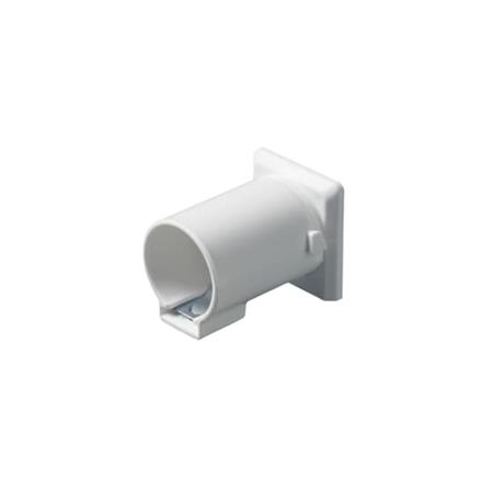 Rørtud m/skæremuffe til AU-dåser 1x20 mm