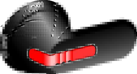 Drejegreb sort IP65 OHB65J6