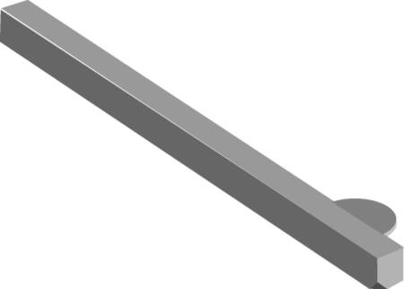 Aksel 6X6MM for  greb OH_1-2-3 OXS6X330