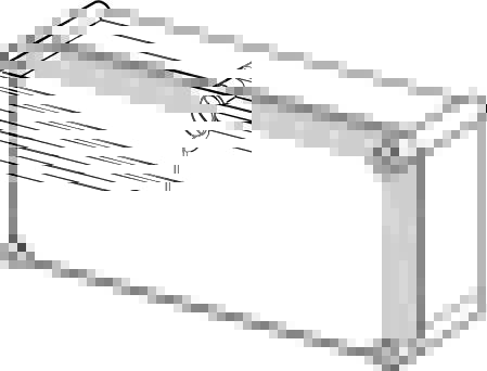 Kassebund EK PC3819   380X190X100