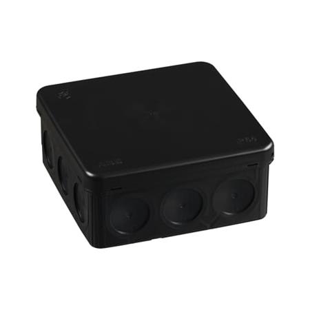 Forgreningsdåse AP10M sort IP65