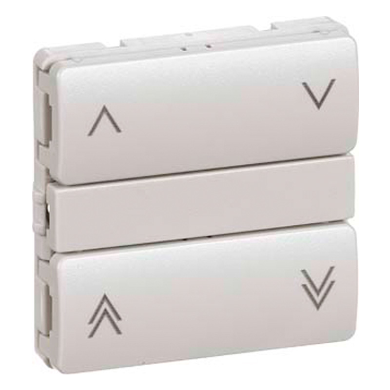 Wireless jalousi batteritryk. Hvid