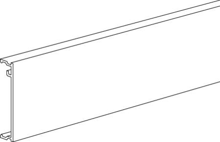 Front FCA-F80 hvid PVC RAL9010 2,5 m