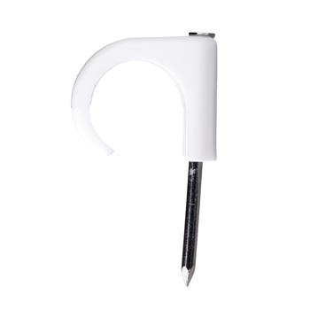 Clips TC-C5M 14-20 mm hvid i pakker a 100