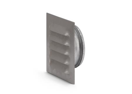 METALRIST 145X145MM MED STUDS Ø100 GRÅ