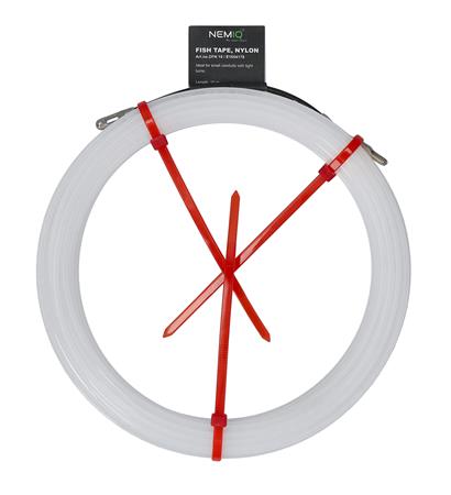 SØGEFJEDER NYLON 10M Ø4MM FAST HOVED