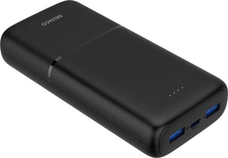 POWERBANK MED HURTIG OPLADNING , 3 PORTE