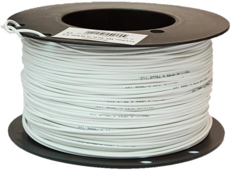 LEDNING TEXILINE TW 0,75 MM² HVID