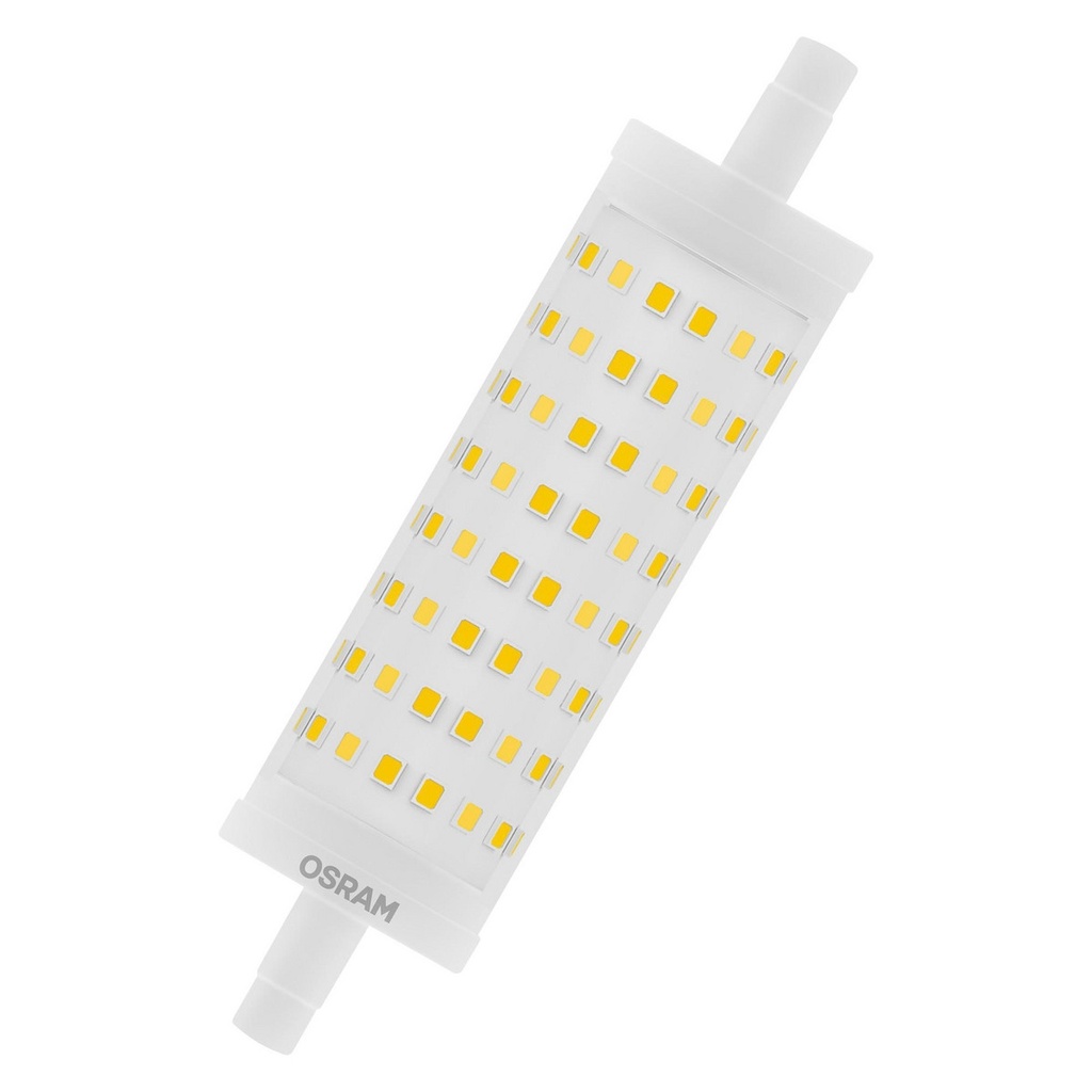 Parathom Line klar 118 mm, 2000 lumen, 16W/827 (125W) R7s dæmp