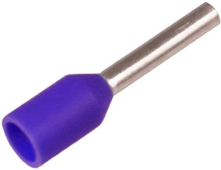 Isoleret terminalrør A0,25-8ETT 0,25mm2 L8 Violet
