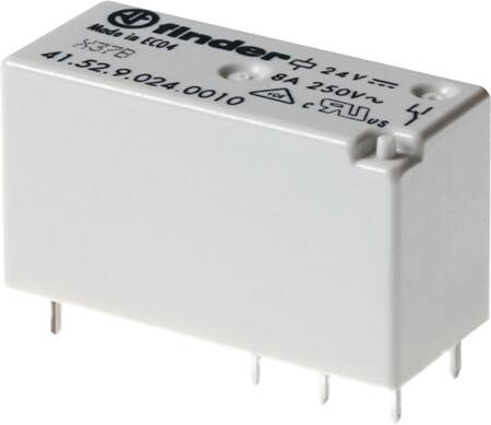 PCB RELÆ 2C/O 8A 12VDC