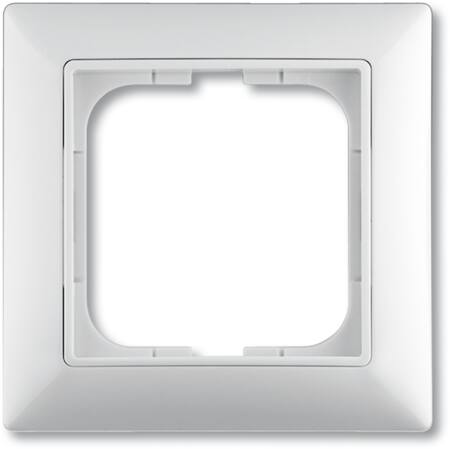 ABB-basic55 Ramme blank hvid 1 modul