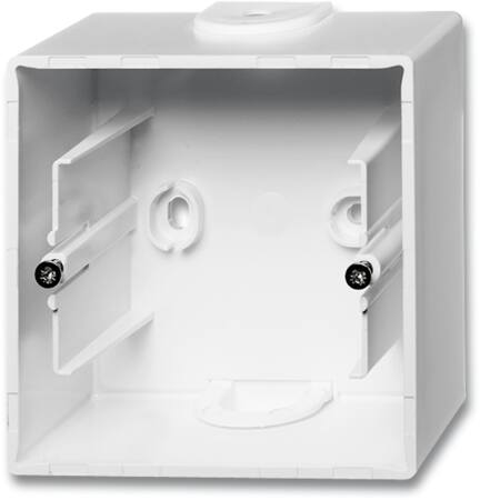 ABB-basic55 Underlag mat hvid 1 modul leveres uden ramme