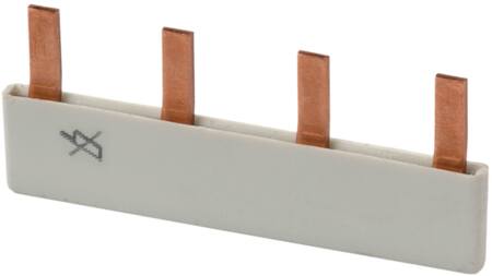 SLØJFESKINNE, 1P, 63 A, 4 ENHEDER