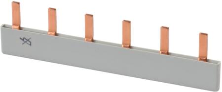 SLØJFESKINNE, 1P, 63 A, 6 ENHEDER