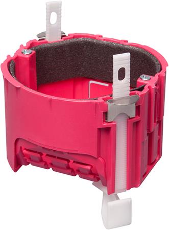 Brandtæt og halogenfri forfradåse med kabelaflastning  1 modul