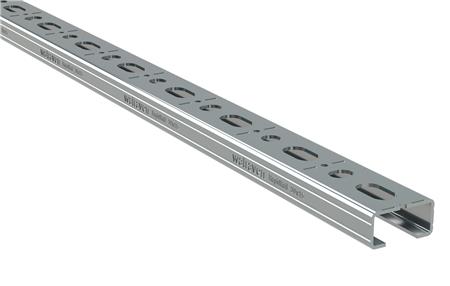 RAPIDRAIL PROFILSKINNE 30X15 6MX1,5MM