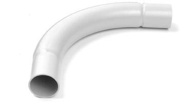 BØJNING HALOGENFRI 20MM 90GR. HFSB HVID