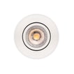 Luna Low profile 2.0 Downlight ISO Mat Hvid 3000K 490lm 5,9W Indendørs/udendørs Dæmpbar IP44