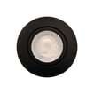 Luna Quick install 2.0 Downlight ISO GU10 Mat Sort 3000K 385lm 5W Indendørs/udendørs Dæmpbar IP44