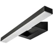Spejlarmatur View Mat-sort 16W LED 3000K