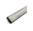 Alu profil 2 sort med opal cover - 2500mm hjørneprofil