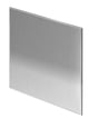 UNITE Frontpanel i ægte stål  for system+ ventilator ø100