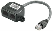 Y Adapter EDB 2x1 RJ45