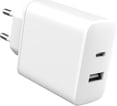 INFINITE USB oplader EU 12W Hvid - ES637031