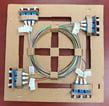 Pigtail Kit 12xSC/UPC Singlemode (OS2) 1M 900my TB Yellow