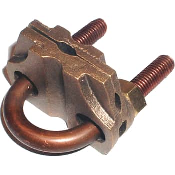 U-Klemme HU-4-K Ø20, 70 mm², kobberbelagt til jordspyd.