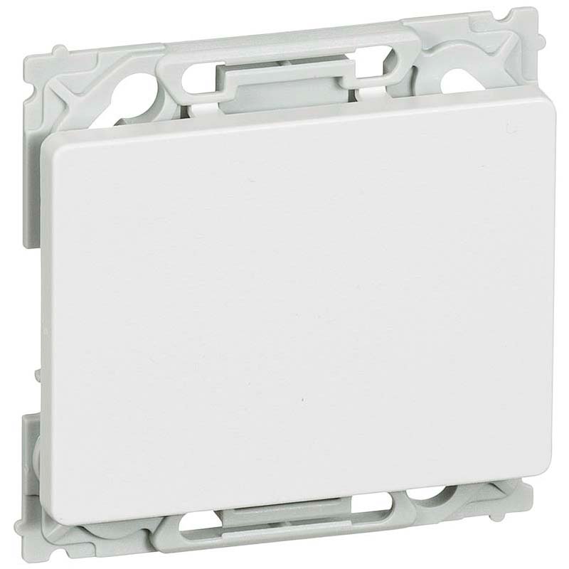 Opus 66 indsats blænddæksel 1 modul hvid