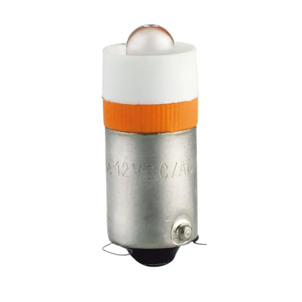 LYSKILDE LED 24V DC/AC BA9S ORANGE