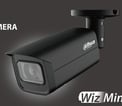 4MP Sort Bullet AI kamera IR 60m Fast objektiv 2.8mmWDR 140dB 1/1.8" sensor IPC-HFW5442T-ASE-0280B-