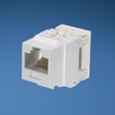 Modular jack Kat.6 UTP NetKey hvid