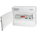 Færdigmonteret gruppetavle - 1xKombi 10A 3P+N + 2xKombi 10A 1P+N + Transient