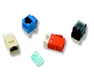 Modular jack KAT6 U/UTP SL hvid