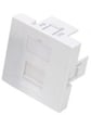 Dataudtag plan modul 45 for 1x Leviton keystone konnekter hvid